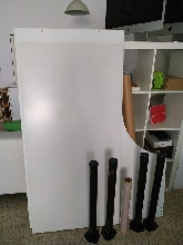 mesas de oficina blancas IKEA